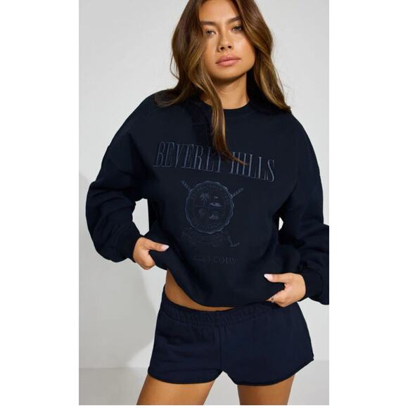 Garage Tops - Garage Oversized Beverly Hills Sweatshirt Woman’s Size XS